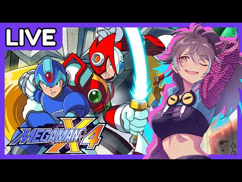 Mega Man X4 (Saturn) - Vtuber Summer Slam Charity Stream! |【Vtuber】6/25/25