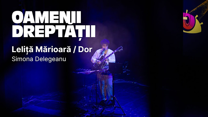 Simona Delegeanu - Leliță Mărioară & Dor | Oamenii Dreptății | Brașov, 2024