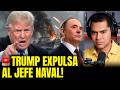 CRISIS EN EEUU! TRUMP EXPULSA AL JEFE NAVAL EN GUERRA
