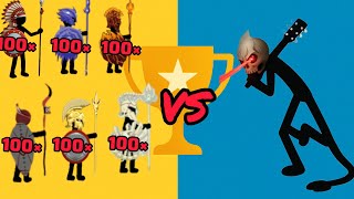 🔥 500 Stickman Warriors vs Evil Boss Stickman | Epic Battle Animation screenshot 4