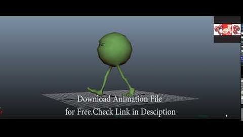 Double Bounce MontyWalk- Download Free 3D Maya Animation File