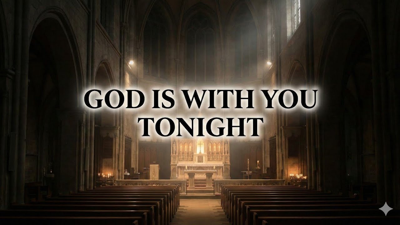 GOD IS WITH YOU TONIGHT | Peaceful Midnight Worship Piano Instrumental