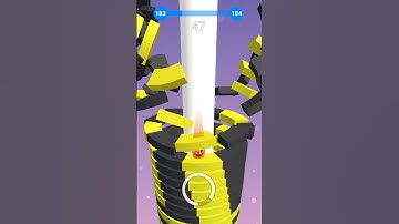 183 Max level stack Ball gameplay #stackball