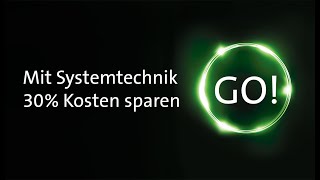 Mit Systemtechnik 30% Kosten sparen