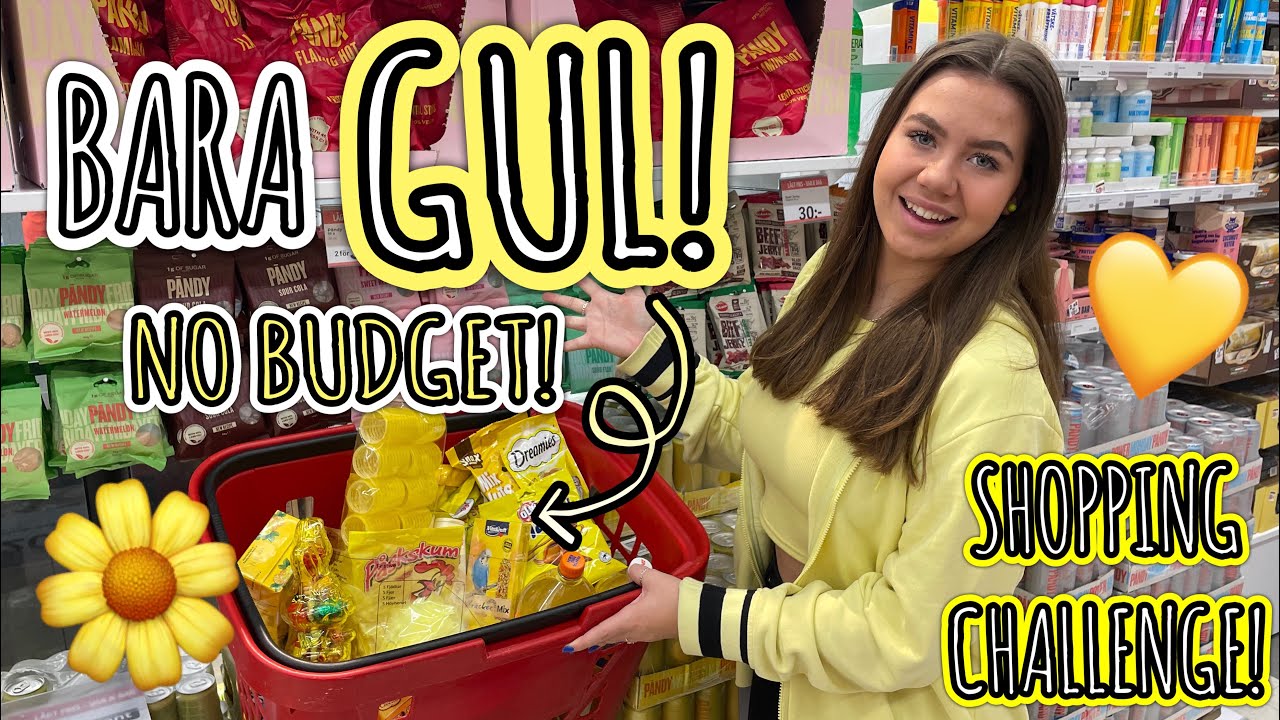 NO BUDGET *BARA GUL* SHOPPING CHALLENGE!!!💛🌼