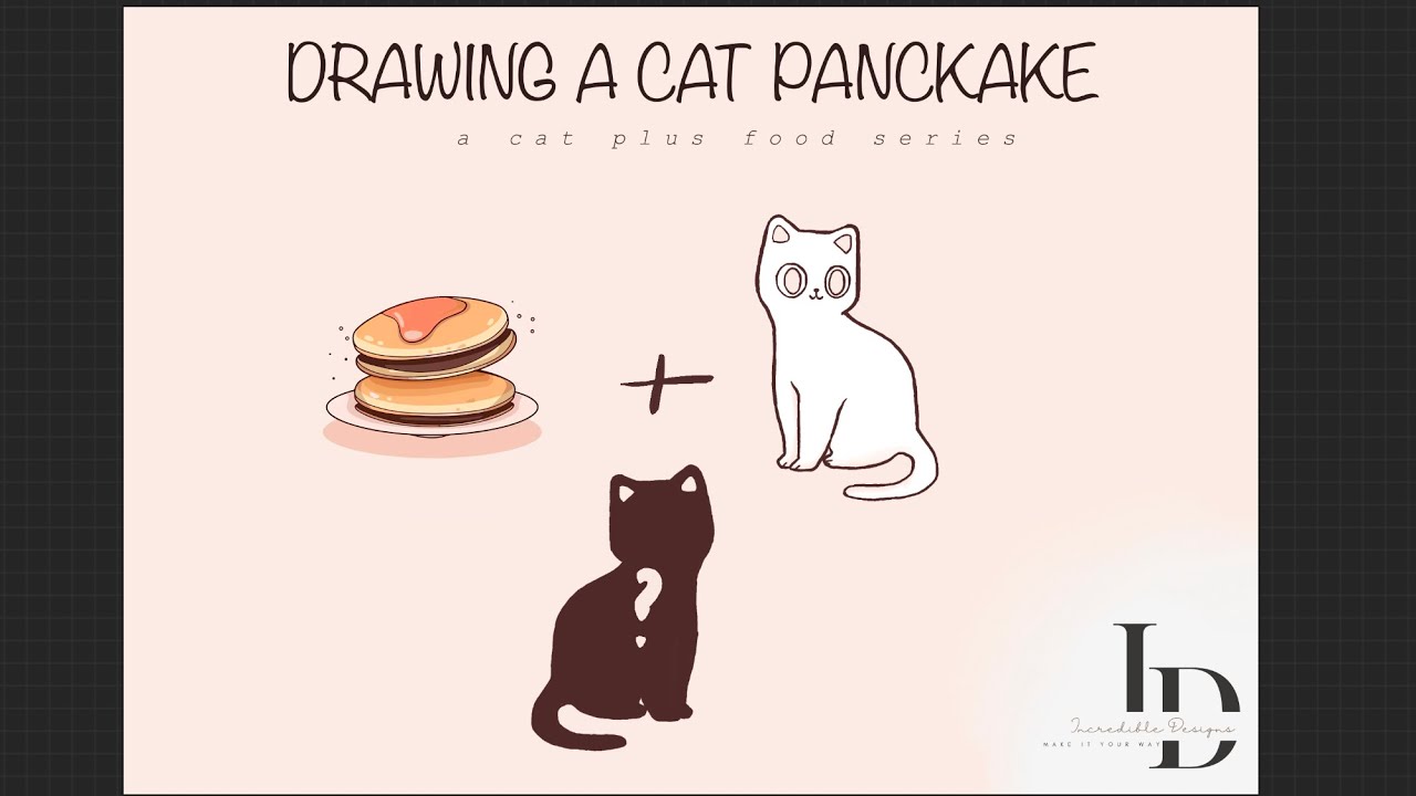 Cat + Pancake, CAT + FOOD SERIES YouTube