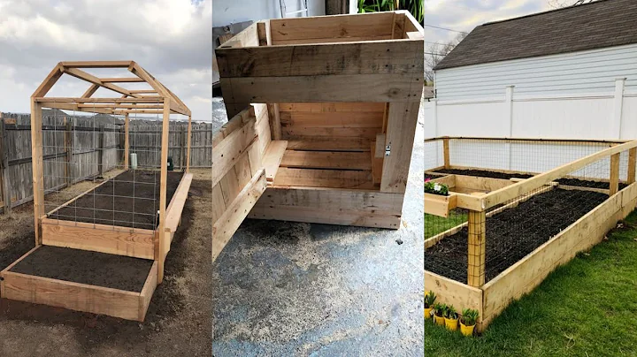 Pallet Raised Garden Bed diy | Building a Raised Garden Bed from Pallet | Pallet Raised Garden Beds