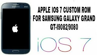 Apple iOS7 custom rom for samsung galaxy grand gt i9082(how to install full tutorial) screenshot 5
