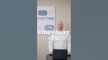 CTRL + SHIFT  + ESC
