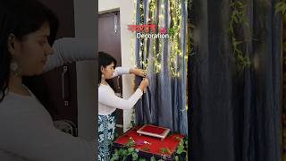 Let&#39;s do Navratri Decoration 🌺🌿 #shorts #minivlog #dailyvlog #navratridecor #vlog