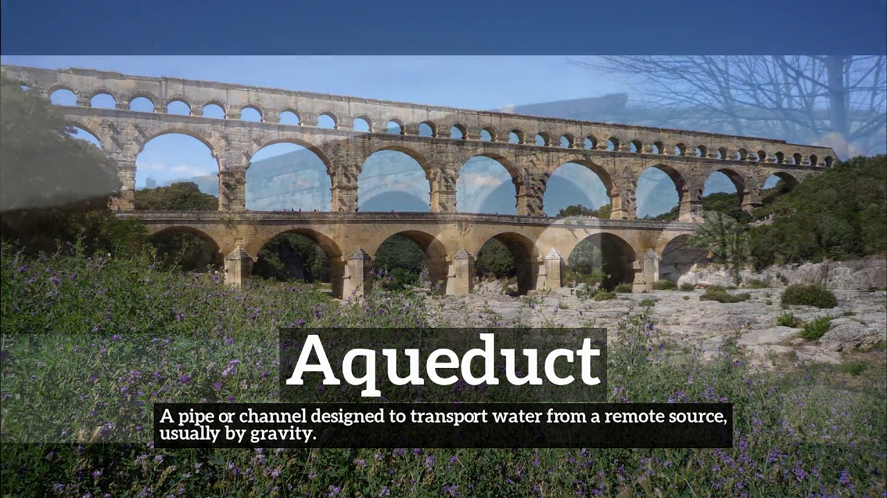 What is Aqueduct? How Does Aqueduct Look? How to Say Aqueduct in English? YouTube