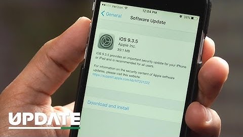 Apple patches major flaws with iOS 9.3.5 (CNET Update)