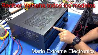 Yamaha RX -675 reset factory no prende solución . Hagan su donación información abajo👇