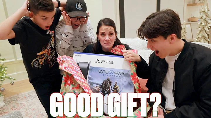 KIDS SURPRISE MOM WITH PS5 FOR CHRISTMAS | GOOD GI...