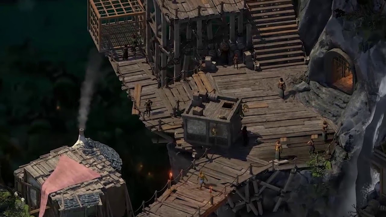 Pillars of Eternity II Deadfire Early Gameplay Trailer YouTube