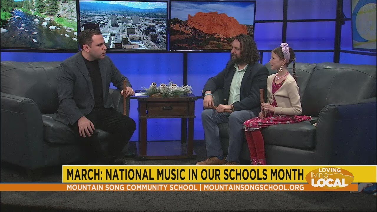 高校生の音楽2 Music Navigation Creative Living Mountain Song Community School (2) - Loving Living Local - YouTube