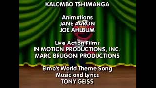 Elmos World - Head To Toe With Elmo Credits Sesame Street - 123 Count With Me