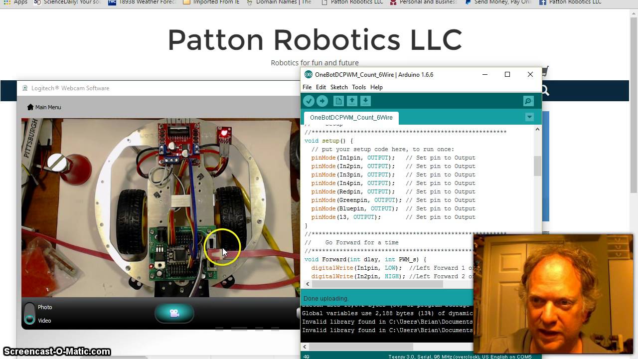 PWM control via Enable pins with a Onebot coded with Arduino