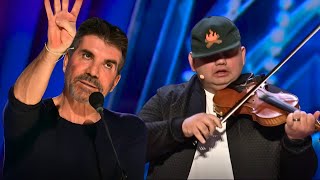 Philip Bowen WOWS The Judges With Crazy Violin Skills on AGT 2023