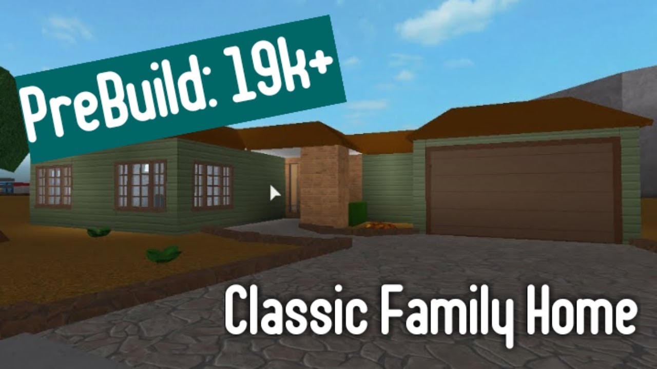 How To Get A Prebuilt House In Bloxburg