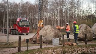 МИБС-камень: символ основы нового госпитального корпуса Центра Протонной Терапии