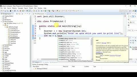 java program to print prime numbers from 1 to n