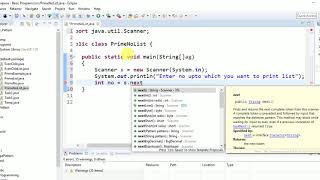 java program to print prime numbers from 1 to n