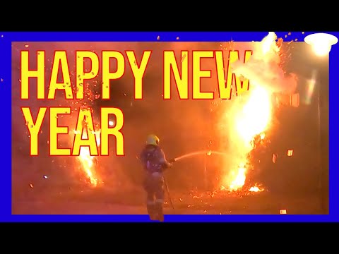🚒 First Emergency Call of 2026 | New Year’s Night Fire Response – Fire Brigade Lunteren