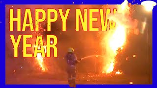 Download Lagu 🚒 Oud \u0026 Nieuw Inzet | De Eerste Brand van 2026  - VOLUNTEERS DUTCH FIREFIGHTERS - MP3