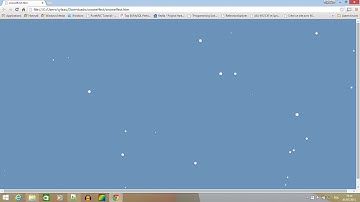 Learn to create a snow effect on Canvas with HTML 5 and Javascript