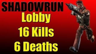 Shadowrun Xbox 360 Gameplay Lobby 16 Kills 6 Deaths