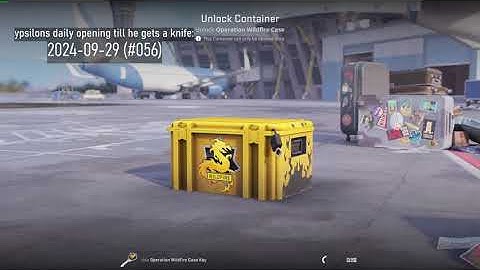 My daily CS2 case unboxing until I get a knife #056