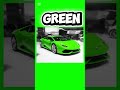 Colorful cars