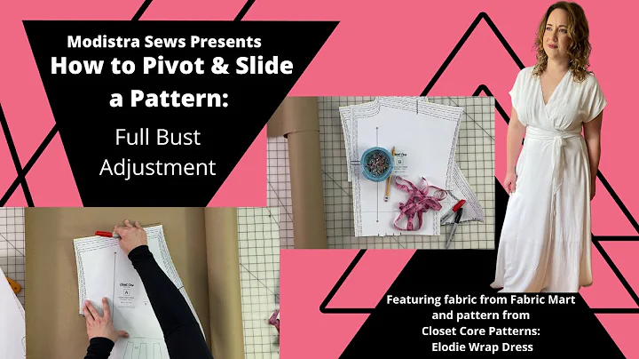 How to do a Pivot and Slide Full Bust Adjustment