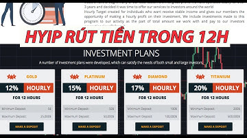 hourlytarget Min 5$ lãi cao trong 12H | HYIP cập nhật rút tiền 11.11.2019