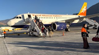 4K Drukair-Royal Bhutan Airlines Flight Kb540 From Paro International Airport, Bhutan To Singapore