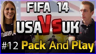 FIFA 14 | UK VS USA PACK AND PLAY #12