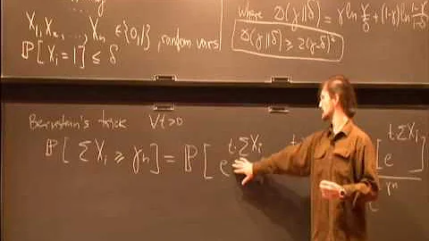 A Combinatorial Proof of the Chernoff-Hoeffding Bound...- Valentine Kabanets