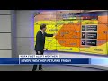 Severe weather returns friday