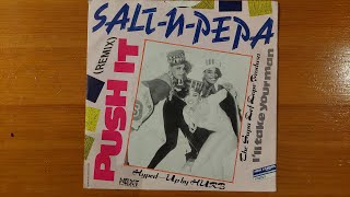 Push it (remix) - Salt 'n' Pepa [7" vinyl single] Ultra clean (woodglue cleaned) Wealth