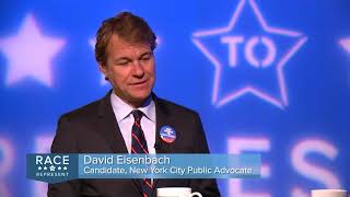 Race to Represent: David Eisenbach Public Advocate Soundbite