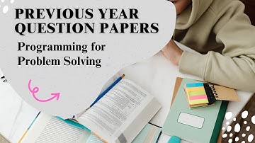 PPS Previous Year Question Papers || JNTU Question Papers || Programming for Problem Solving
