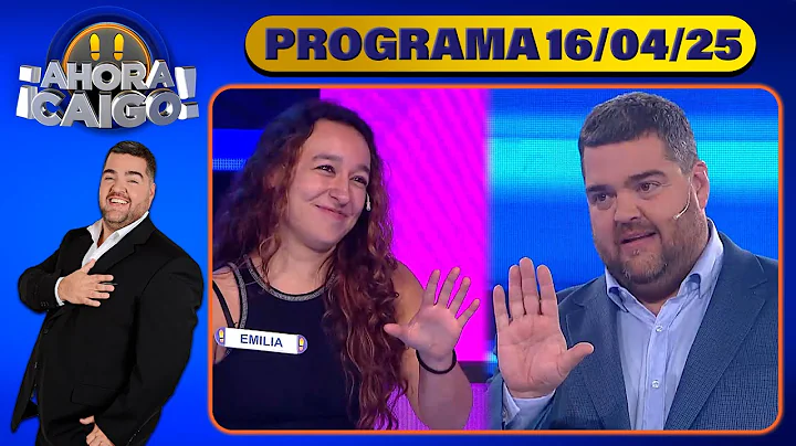 AHORA CAIGO - Programa 16/04/25 - INVITADA: MALENA GUINZBURG