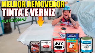 Melhor Removerdor Tinta E Verniz - Descubra Qual Funciona?