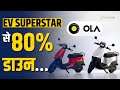 OLA Electric Share Crash: 80% गिरावट, कर्ज और प्रमोटर सेल की पूरी कहानी | Share Market | Ola Stock