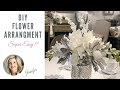 DIY Artificial Flower Arrangement | Jennifer Decorates