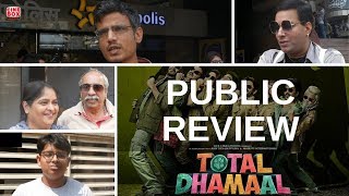 Public Review of Total Dhamaal | Ajay Devgn | Anil Kapoor | Madhuri Dixit | Sonakshi Sinha