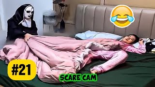 FUNNY SCARE CAM COMPILATION 2023 #21