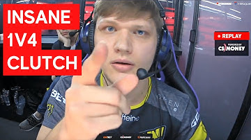 S1mple 1v4 clutch vs ENCE on Inferno - Starladder i-league Season 7
