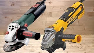 Dewalt DWE 4357 сравнение с Metabo WEV 10-125 Quick первое впечатление